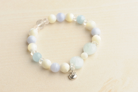 Kitty Mother bracelet (blue)