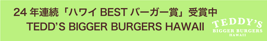 TEDDY'S BIGGER BURGERS